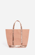 Cabas M In Canvas - Powder Pink