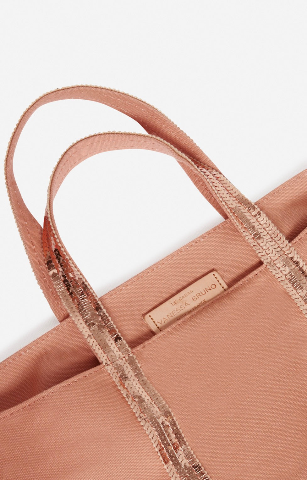 Cabas M In Canvas - Powder Pink