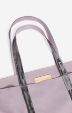 Large Canvas Shoulder Tote Bag - Blueberry