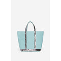 Bolso Cabas de Algodón - Verde Agua