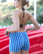 Short À Rayures - La Marinera Bleu