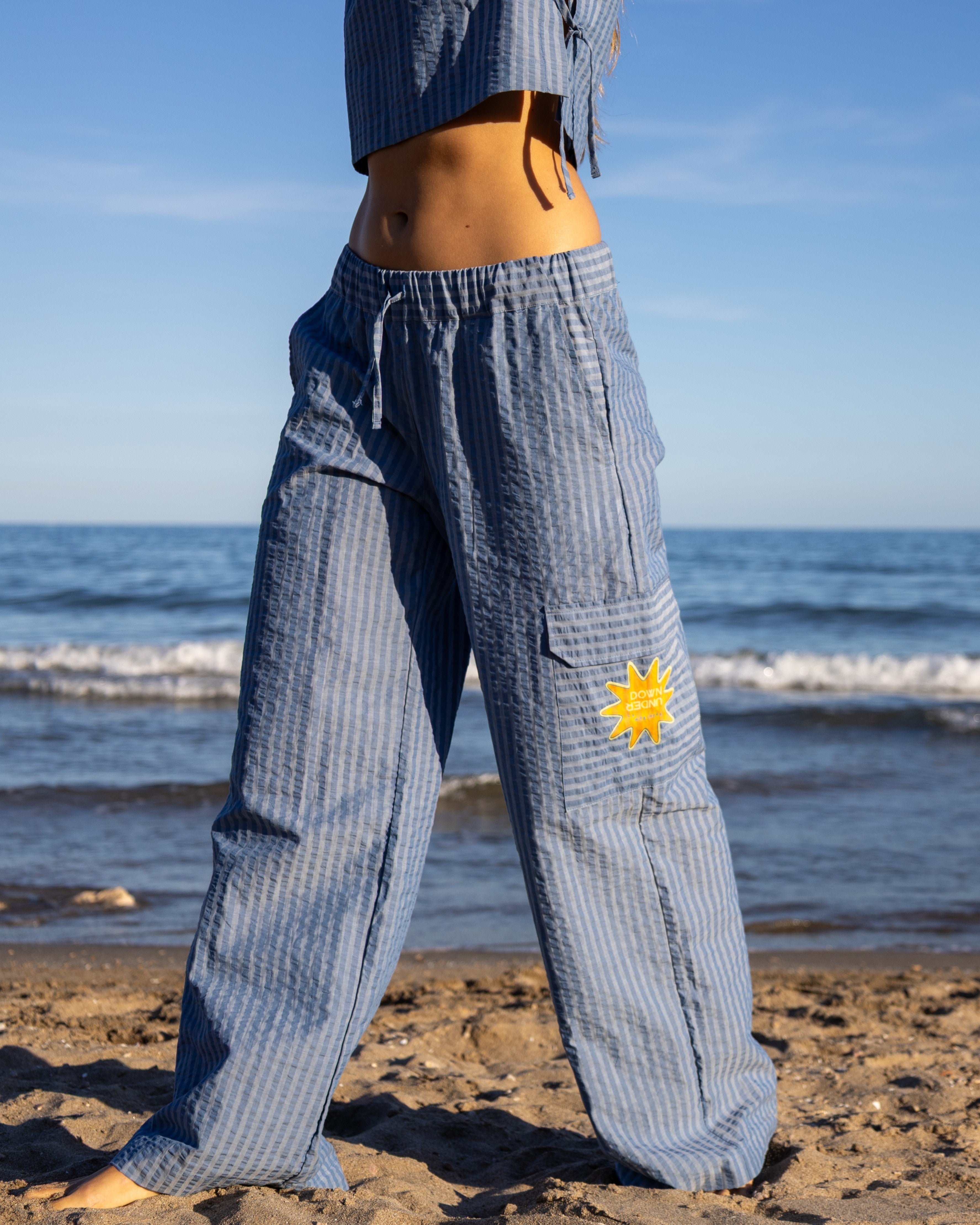 Pantalones largos - Azul