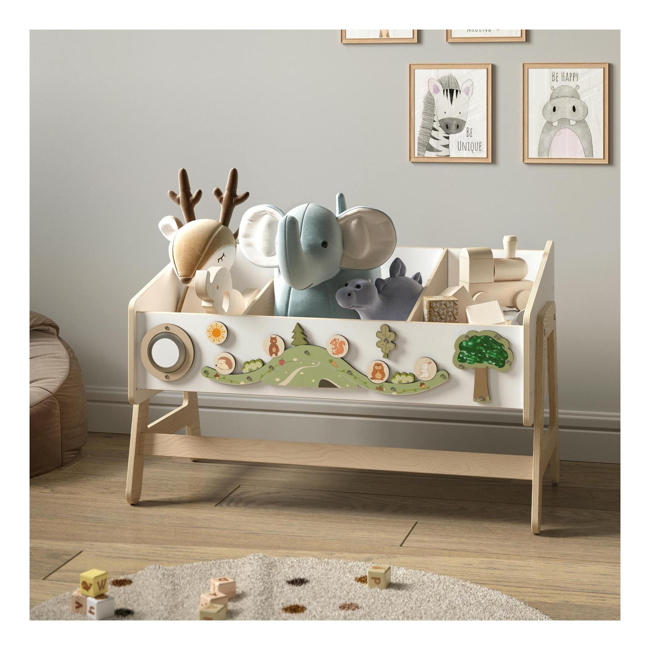 Trío Estantería-Mesa y Librería-Asiento – Lilu