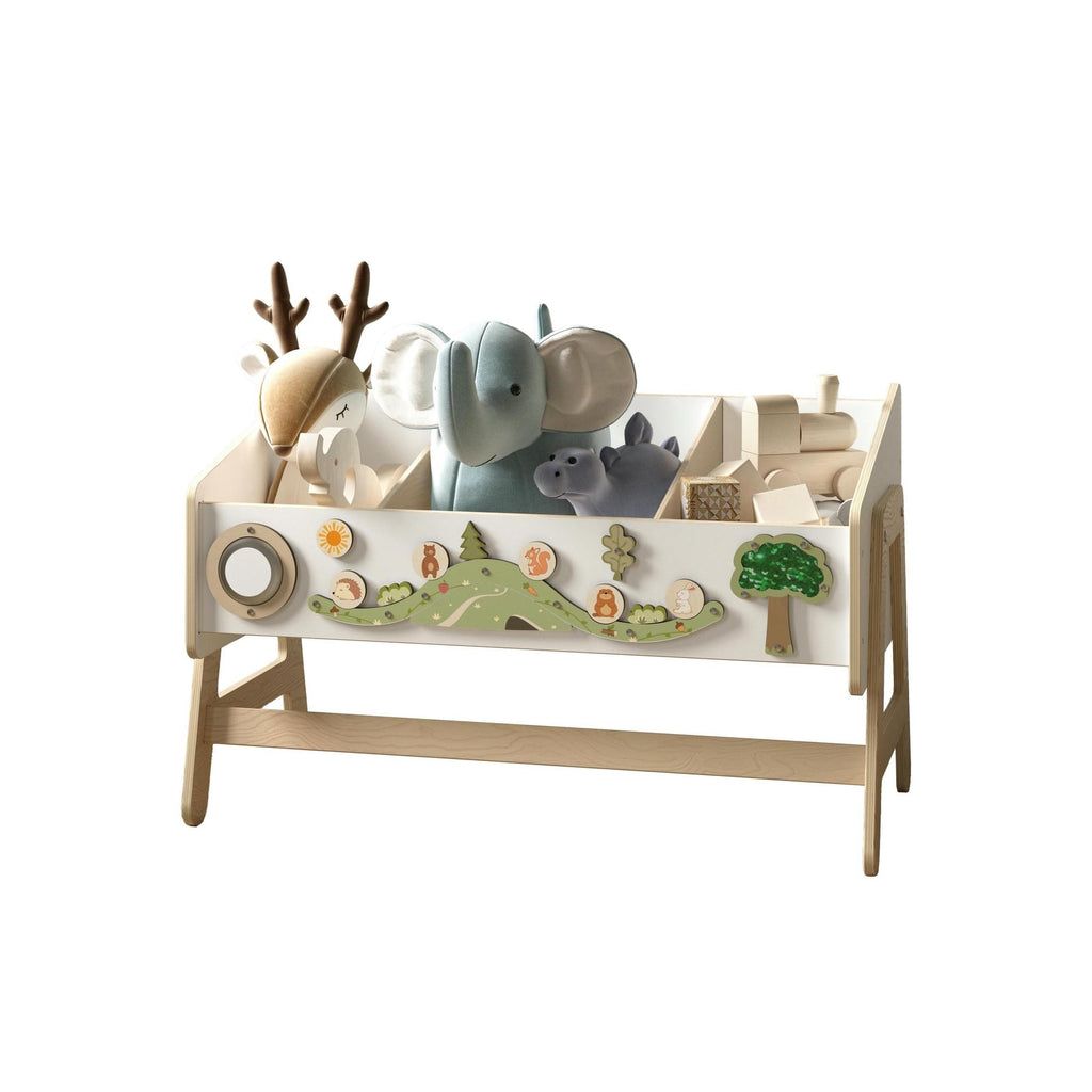2-In-1 Toy Shelf & Table – Lilu