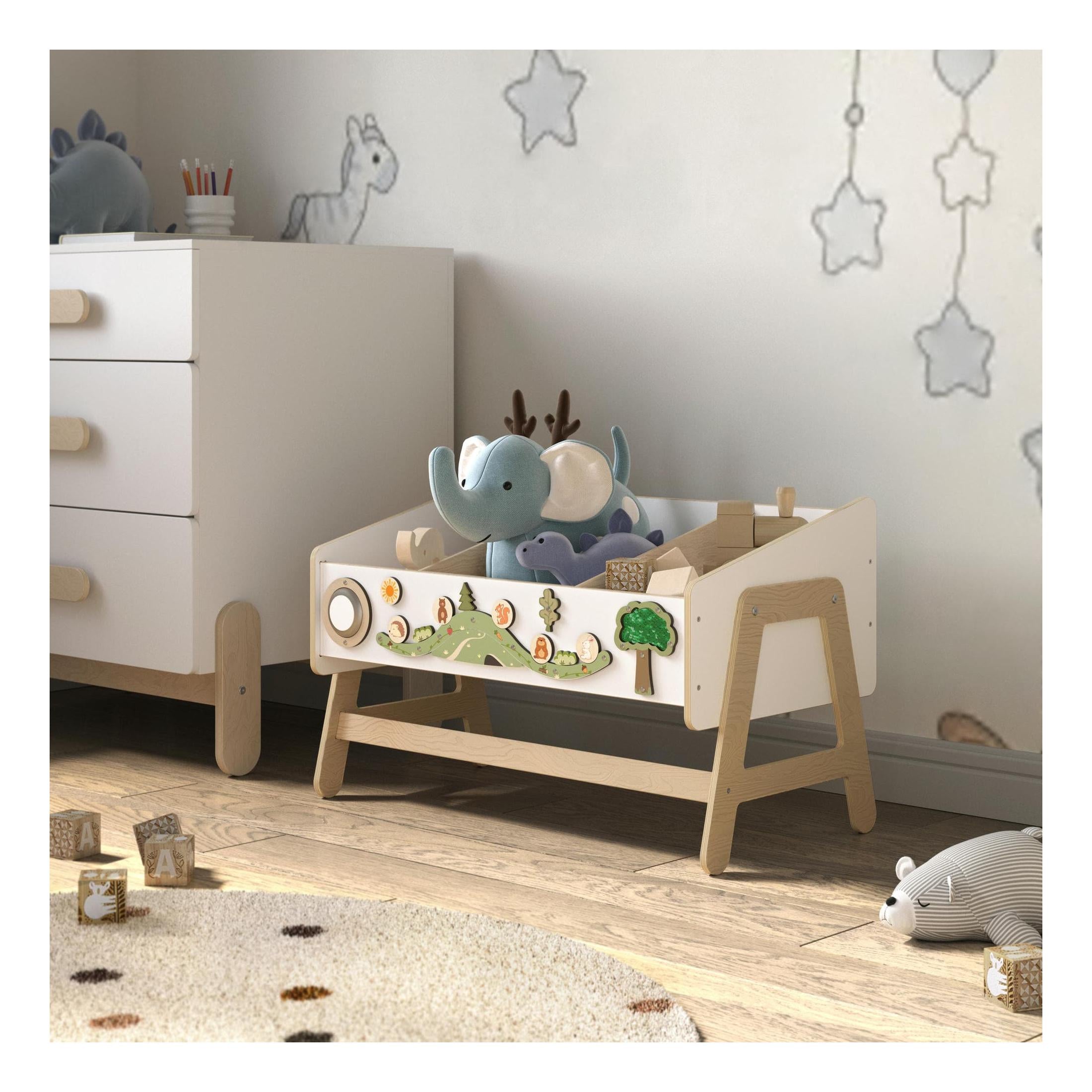 2-In-1 Toy Shelf & Table – Lilu