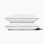 Set Of 2 Polyester Pillows - Fluffy
