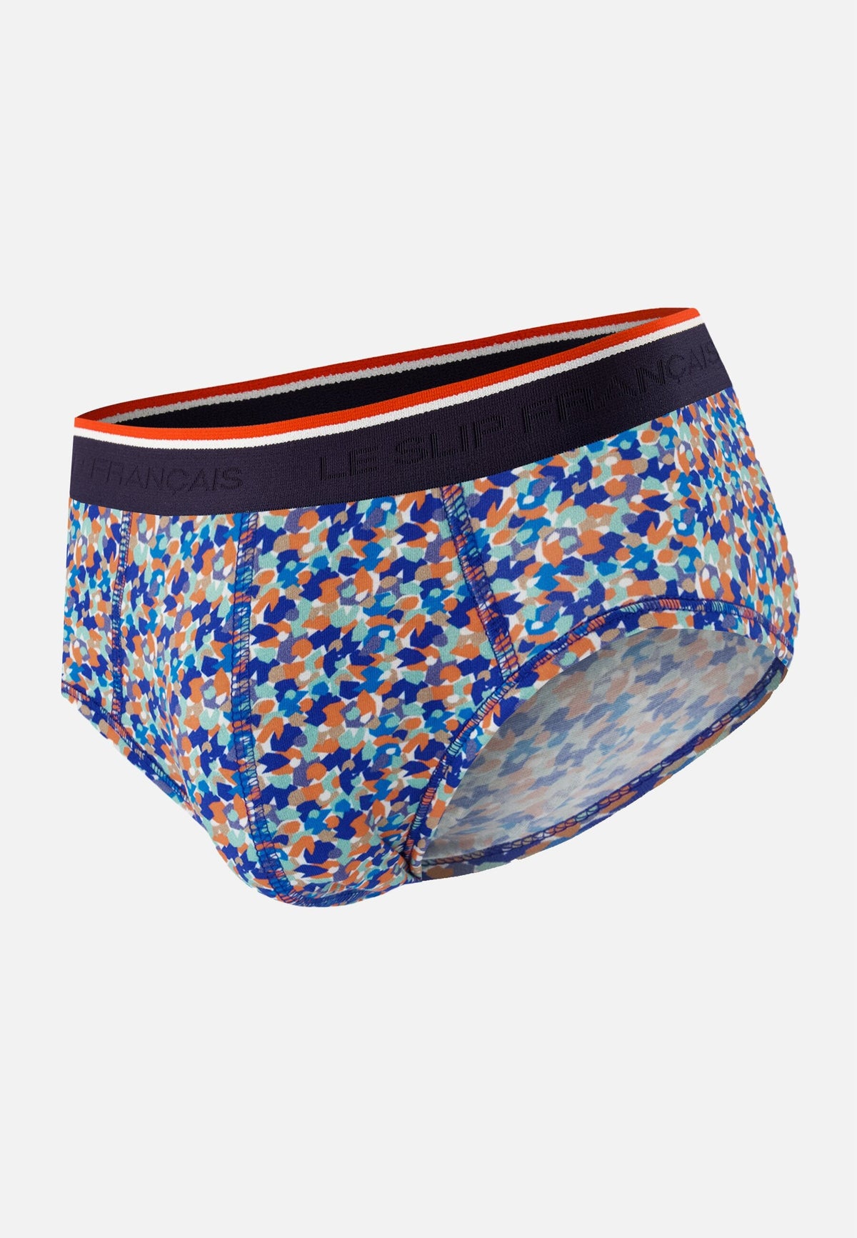 Slip Terrible Confetti En Coton - Bleu Nautique