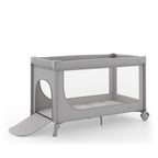 Grey 2-in-1 Leody Up Cot and Travel Cot with Accessories
