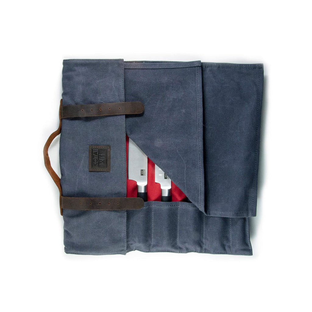Trousse À Couteaux - Fleur De Cuir & Toile
