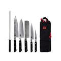 Colección Hashi Damas - Set Completo Nómada de 7 Piezas: 5 Cuchillos + 2 Accesorios