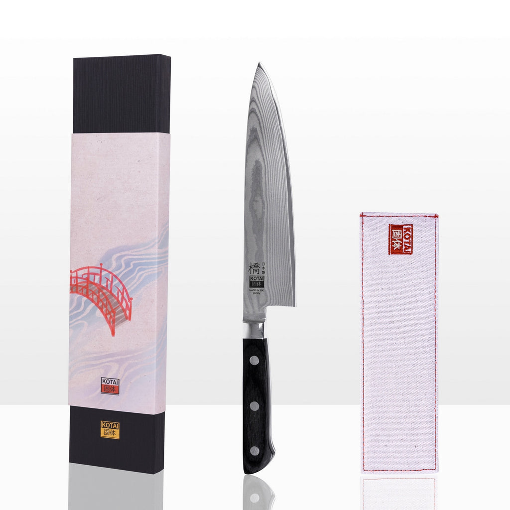 Hashi Damascus Collection - Gyuto Chef’s Knife - 20 cm