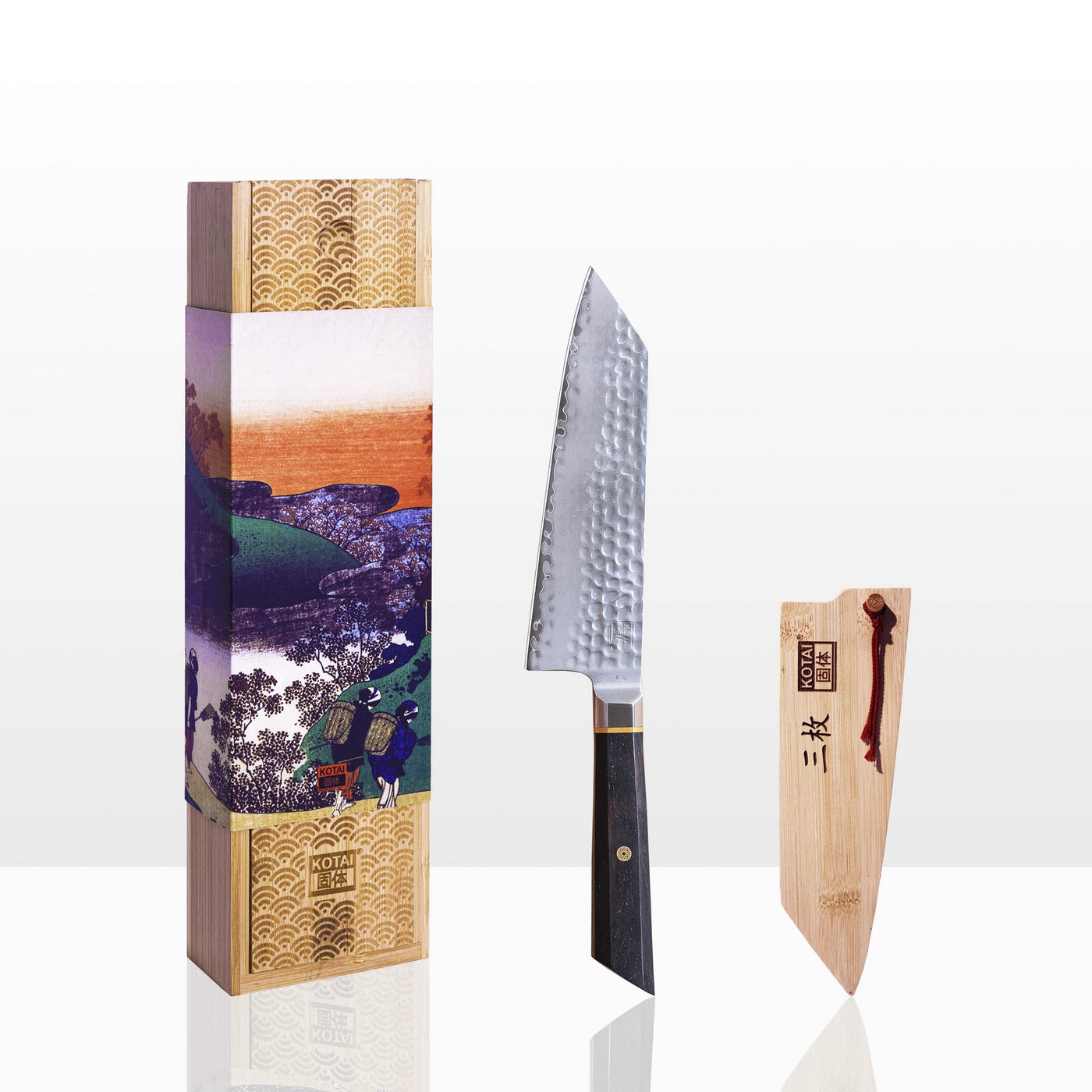Colección Bunka San-Mai - Cuchillo Santoku - 17 cm