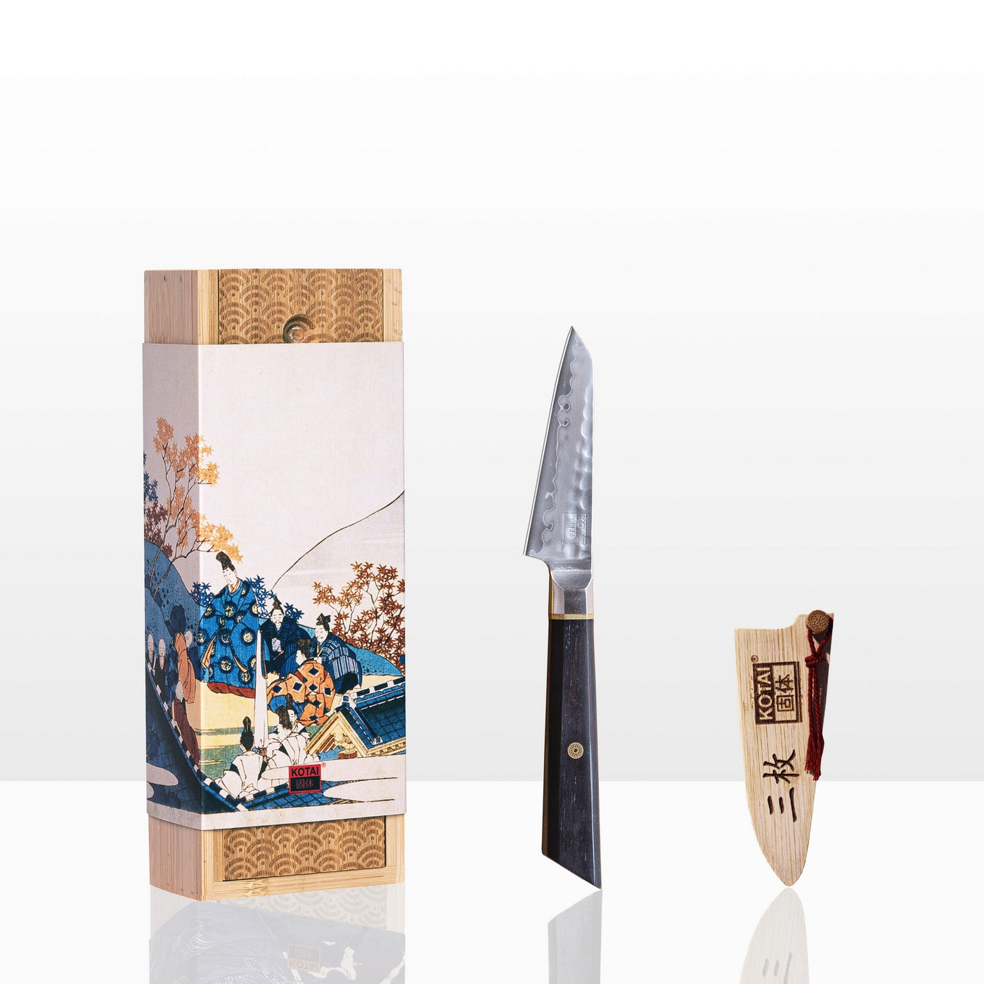 Colección Bunka San-Mai - Cuchillo pelador - 9 cm