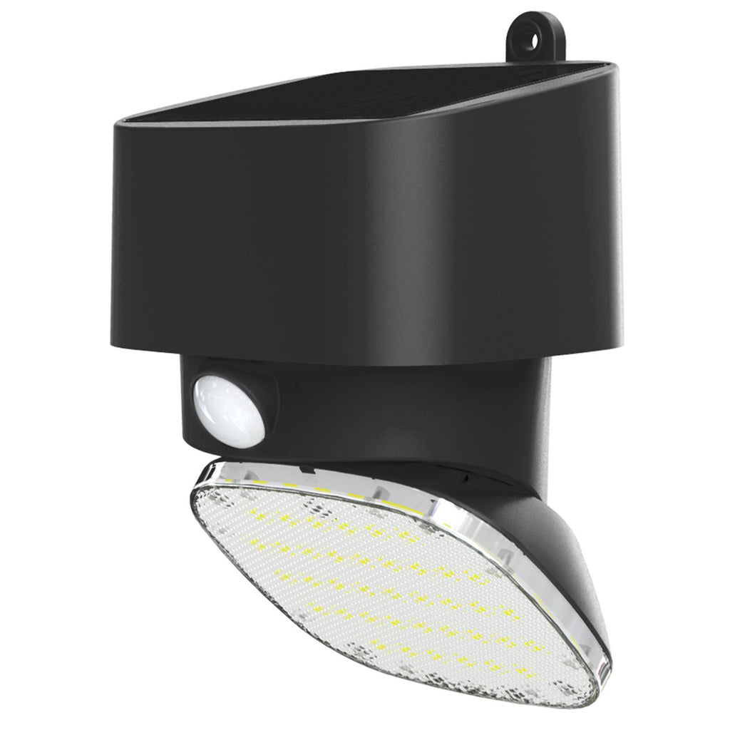 Brilock - Solar Wall Lamp - Plastic - Black
