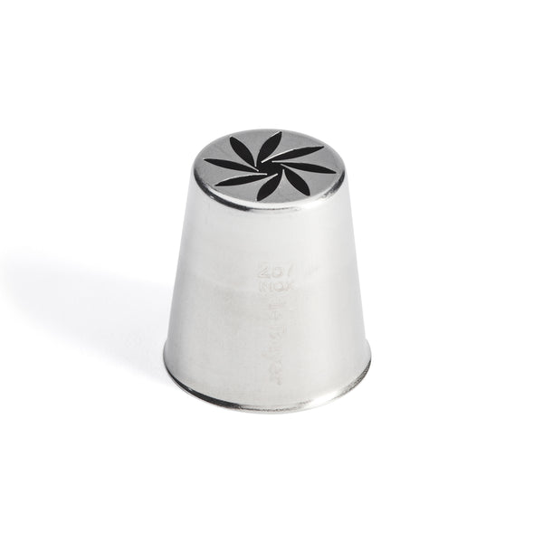 Aro Para Tartas Perforado De Acero Inoxidable Con Borde Recto - Ø 12.5 Cm - Al. 3.5 Cm