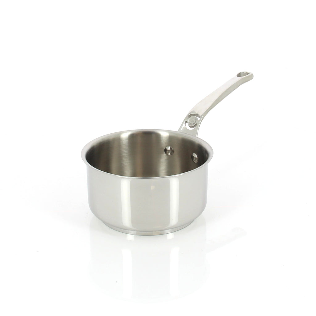 Cazo De Acero Inoxidable Con Mango De Fundición De Inox - Ø 14 Cm
