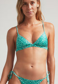 Top de bikini Sporty Bandana Verde - Verde