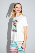 Camiseta Fred Paradise en mezcla de algodón y lino fabricada en Portugal