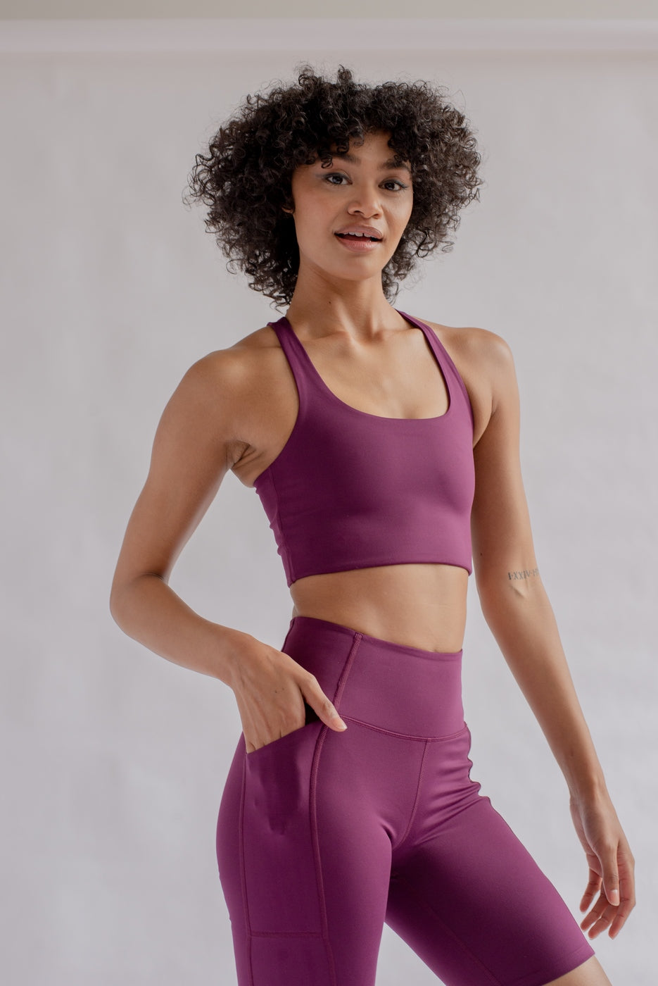 Sports Bra - Paloma - Plum