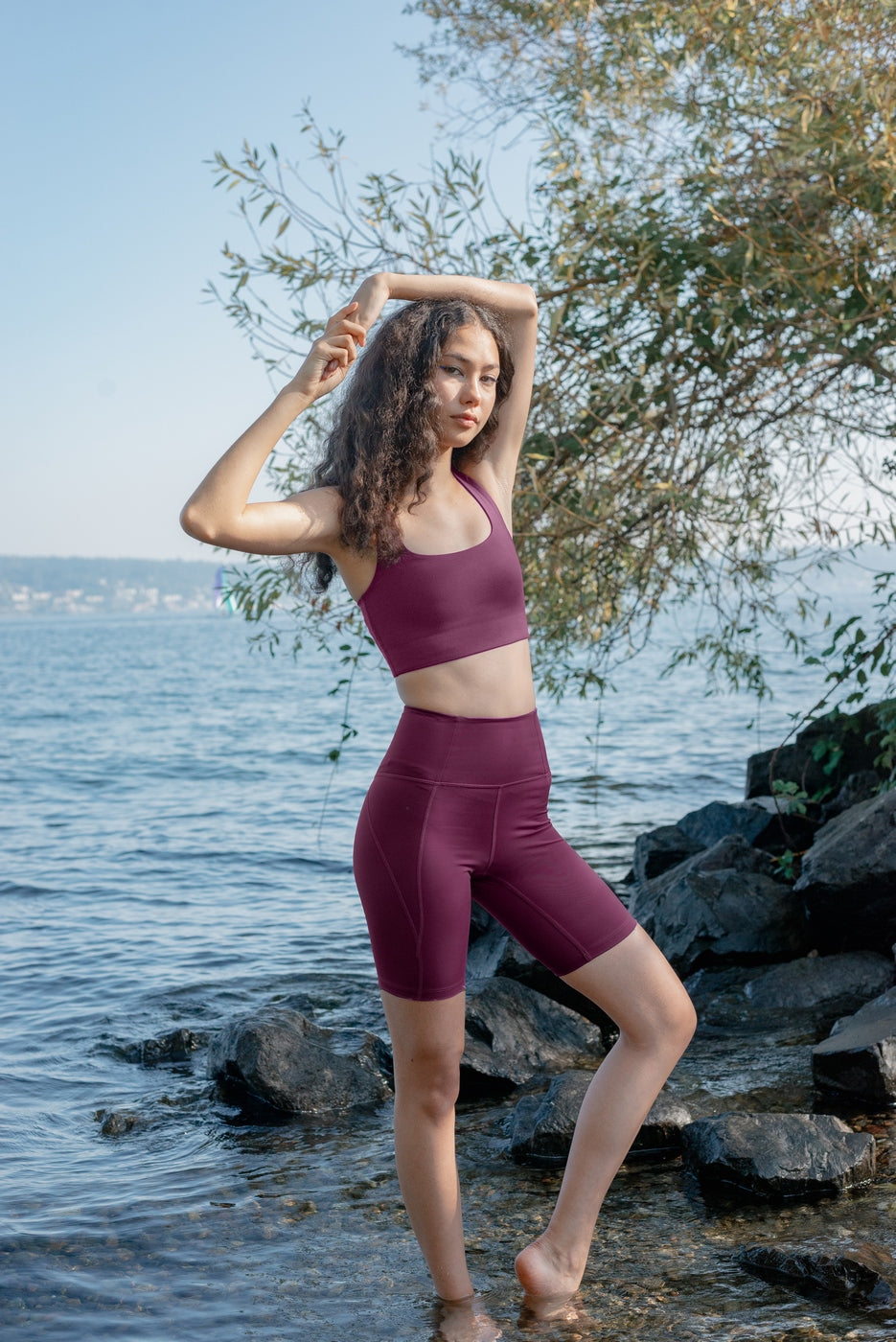 Sports Bra - Paloma - Plum
