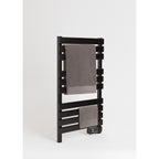 Warm Towel - Sèche-Serviettes Électrique Au Sol Ou Mural 500W - Noir