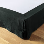 Gaia - Cache-Sommier - Double Gaze De Coton Unie - Sapin