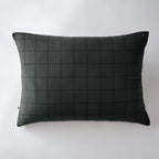 Gaia Match - Pillowcase - Double Cotton Gauze - Fir