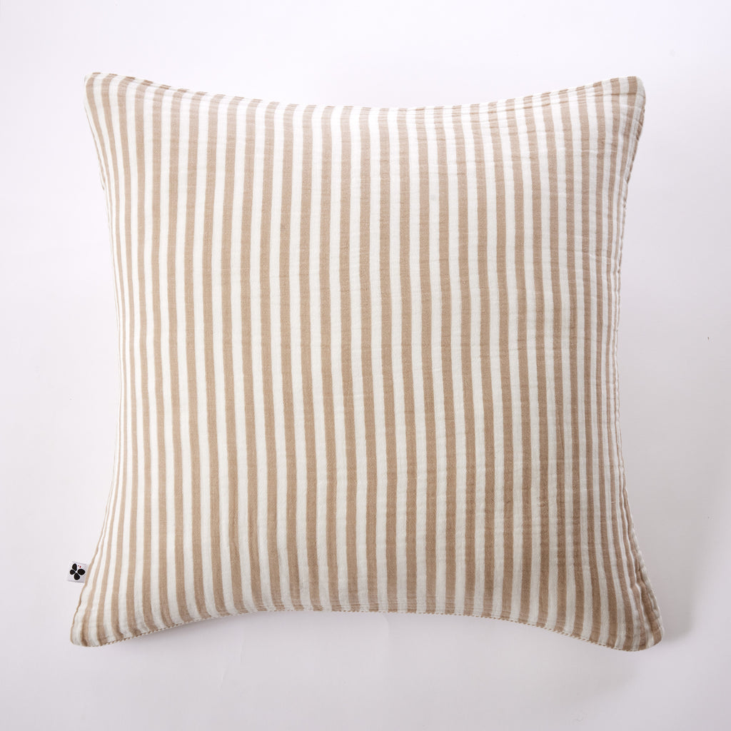 Romie - Funda De Almohada - Gasa De Algodón Tejida Teñida - Bramante