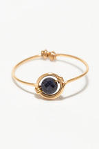 Swan Ring - Sapphire - Gold