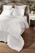 Ina - Pie De Cama - Cuádruple Gasa De Algodón Lisa - Chantilly