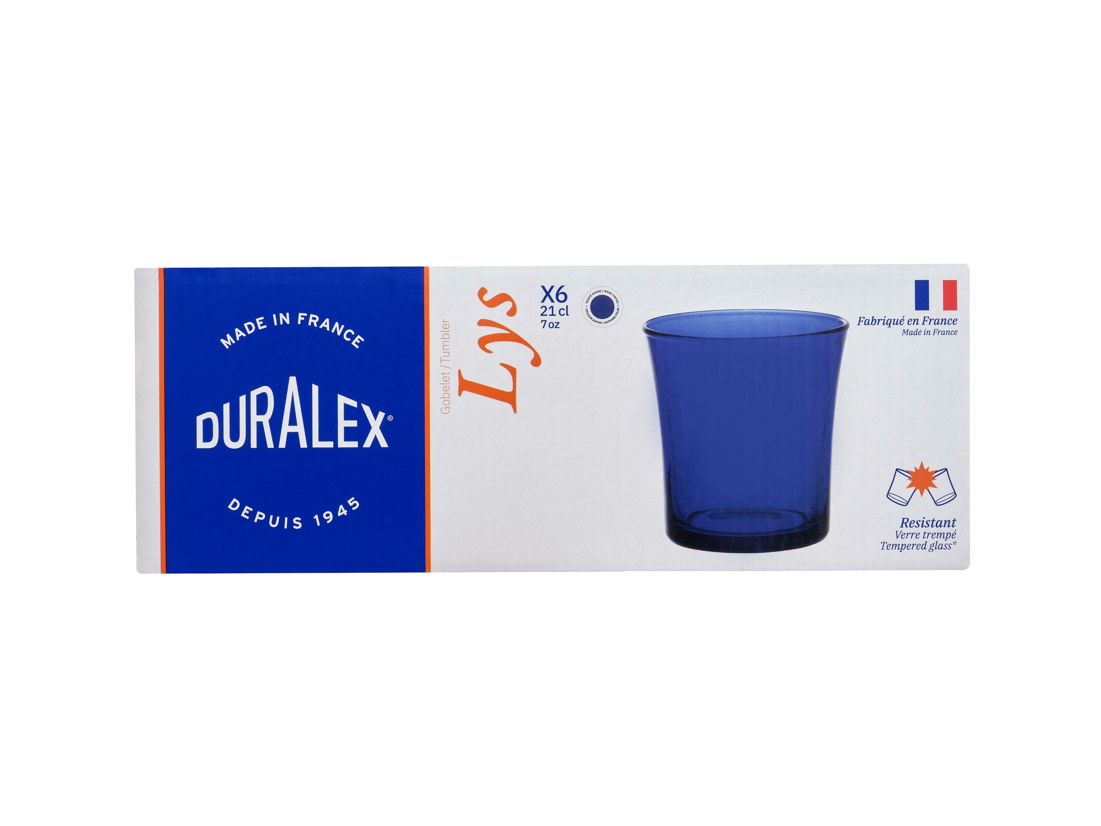 Pack De 6 Gobelets Lys - Saphir - 21Cl