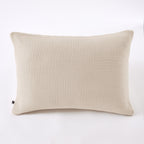 Ina - Funda De Almohada - Cuádruple Gasa De Algodón Lisa - Pampa