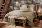 Alma - Pillowcase - Plain Honeycomb - Twine