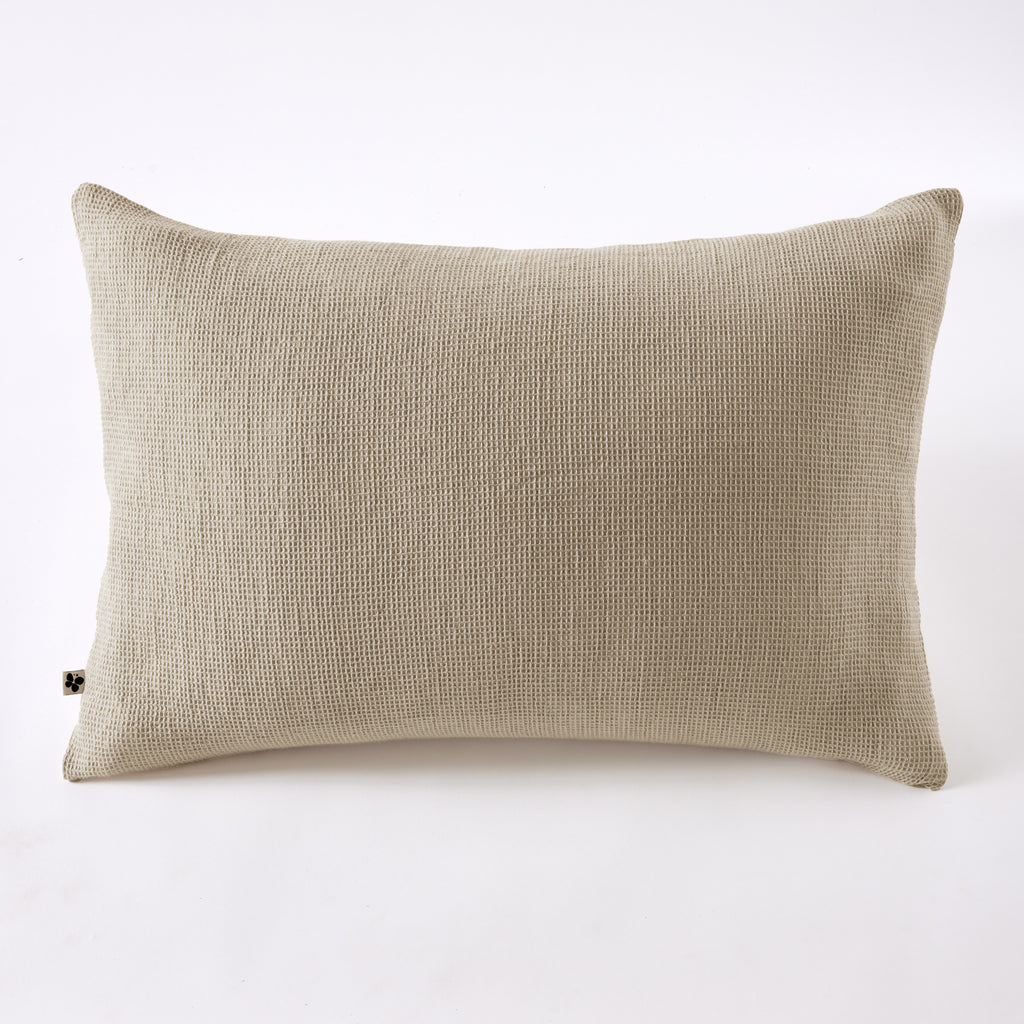 Alma - Pillowcase - Plain Honeycomb - Twine