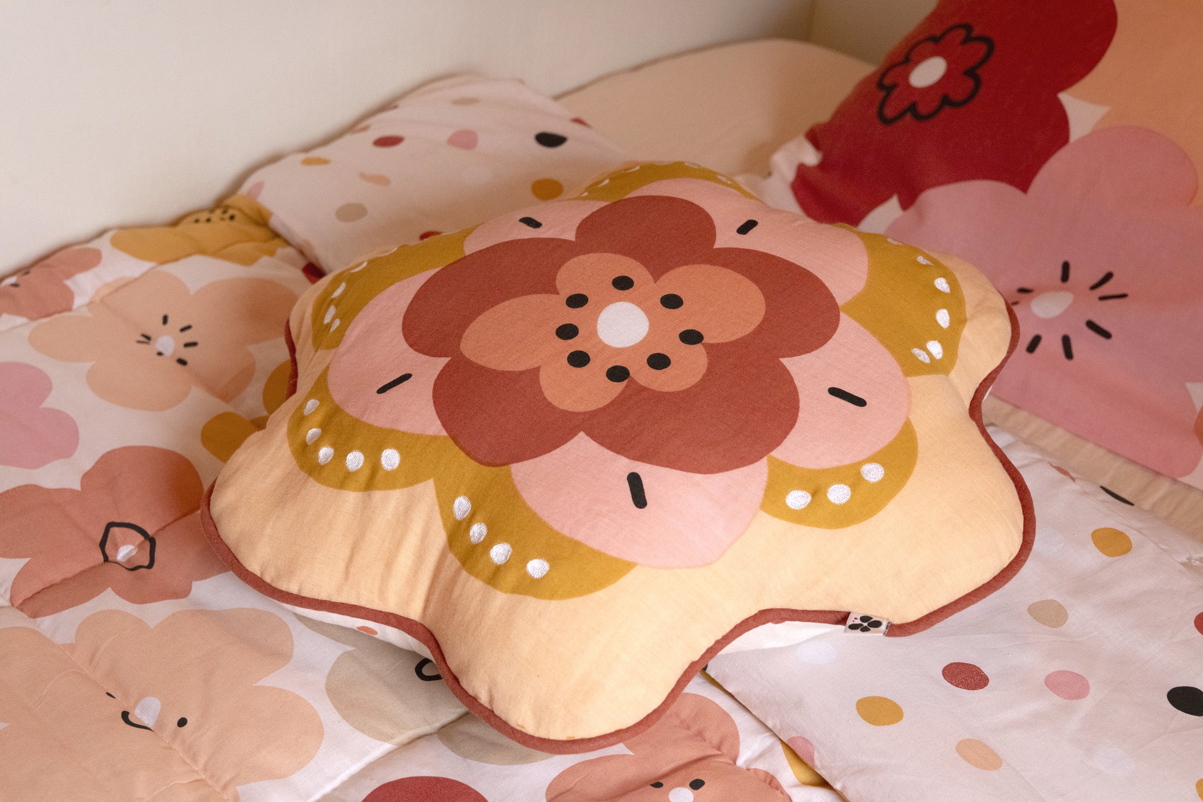 Barbotine - Coussin Déhoussable - Coton