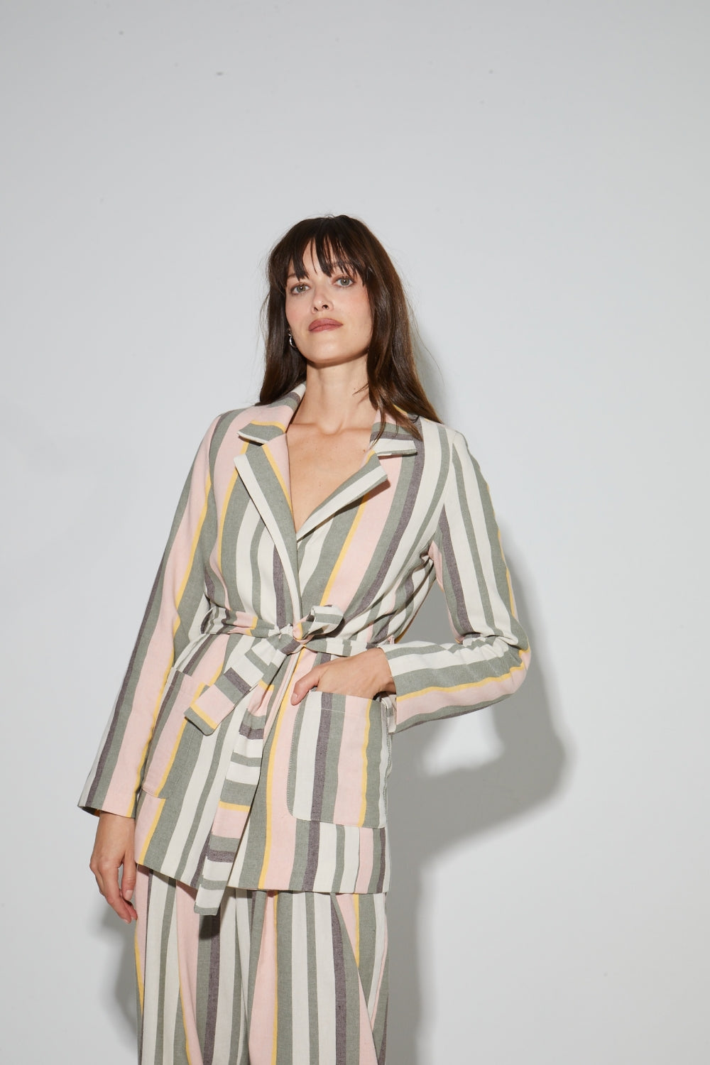 Eden Blazer, Summer Stripes Made In Italy