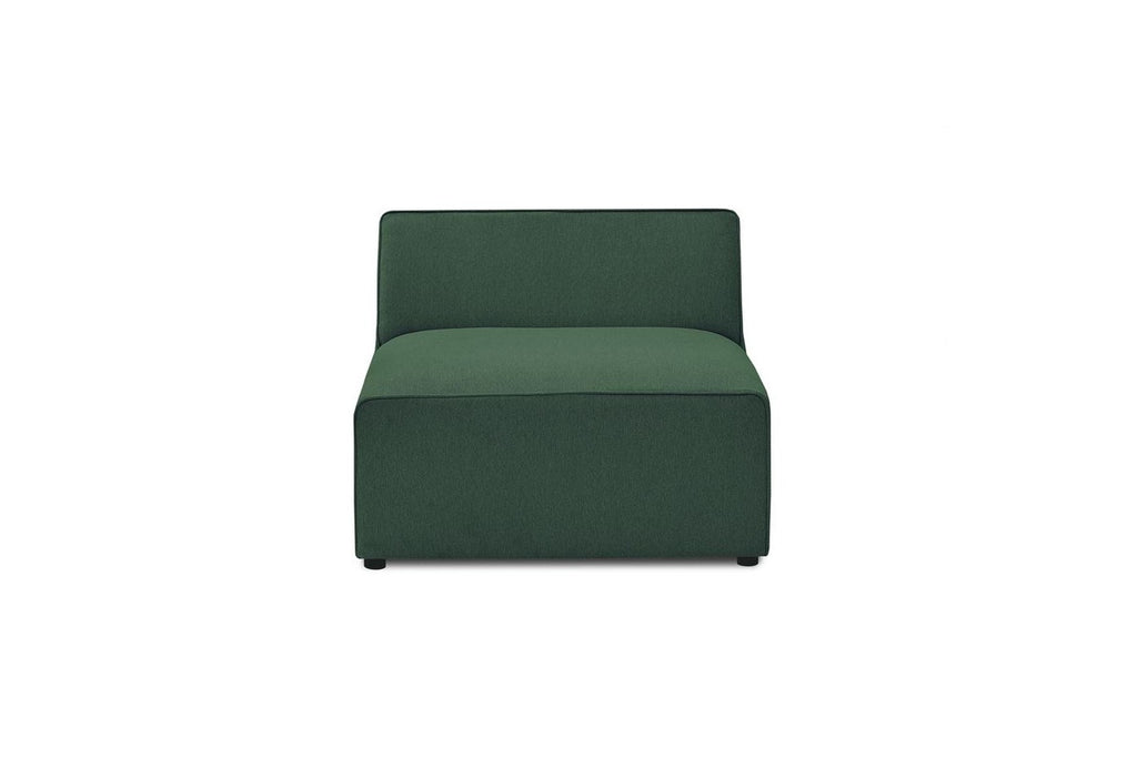 Megeve - Sillón sin brazos de 1 plaza para sofá modular - Tejido liso