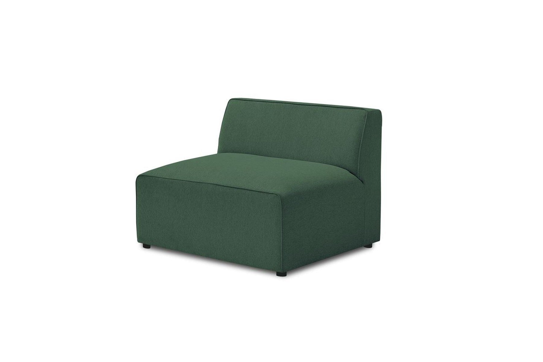 Megeve - Sillón sin brazos de 1 plaza para sofá modular - Tejido liso