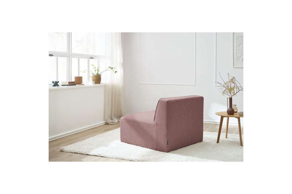 Megeve - Sillón sin brazos de 1 plaza para sofá modular - Tejido liso