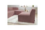Megeve - Sillón sin brazos de 1 plaza para sofá modular - Tejido liso