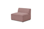 Megeve - Sillón sin brazos de 1 plaza para sofá modular - Tejido liso