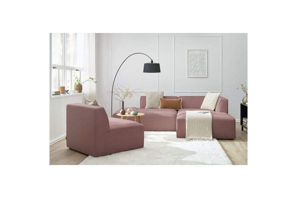 Megeve - Sillón sin brazos de 1 plaza para sofá modular - Tejido liso