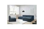 Megeve - Sillón sin brazos de 1 plaza para sofá modular - Tejido liso