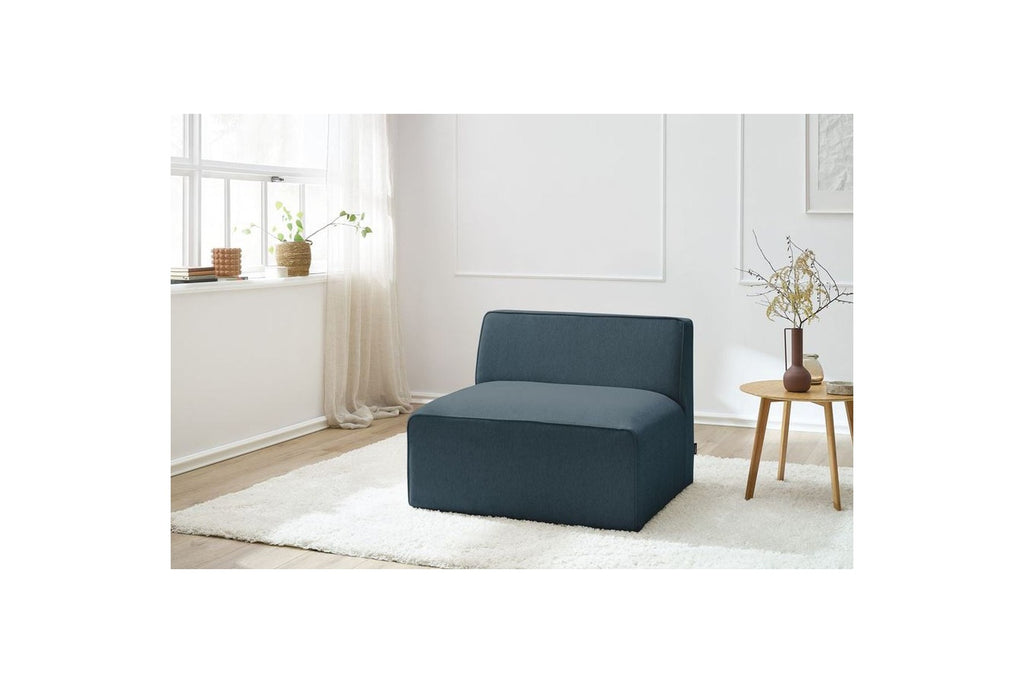 Megeve - Sillón sin brazos de 1 plaza para sofá modular - Tejido liso