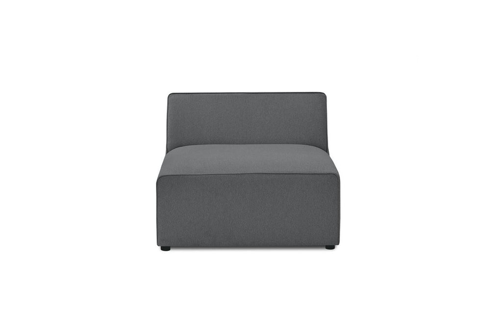 Megeve - Sillón sin brazos de 1 plaza para sofá modular - Tejido liso