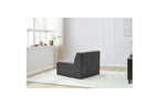 Sillón sin brazos de 1 plaza para sofá modular - MEGEVE - Tejido texturizado