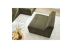 Sillón sin brazos de 1 plaza para sofá modular - MEGEVE - Tejido texturizado