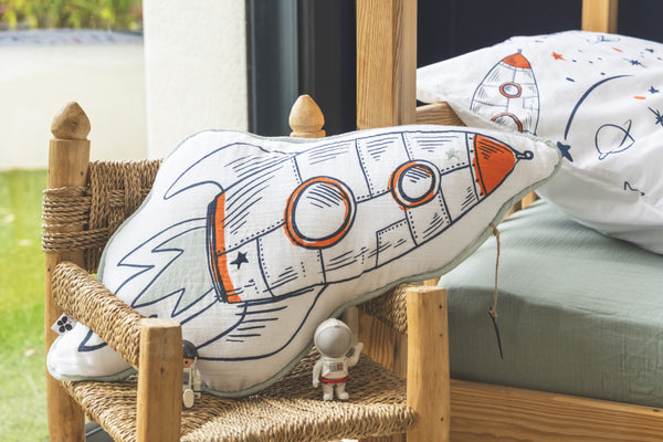 Galaxie - Coussin Déco - Coton