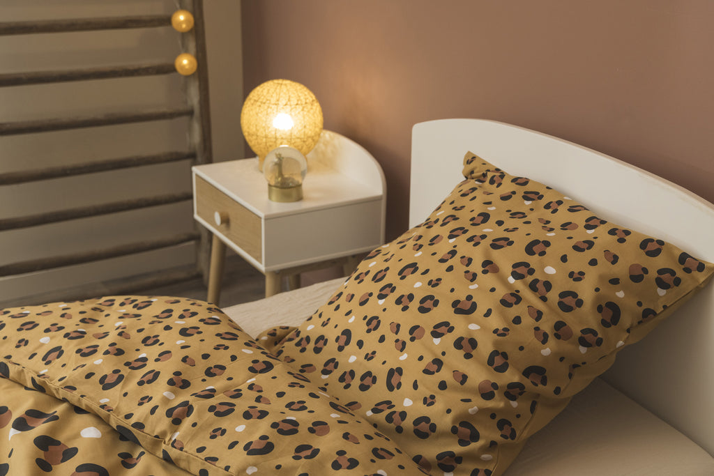 Lola - Parure De Lit (Housse De Couette + 1 Taie D'Oreiller) Coton Imprimé