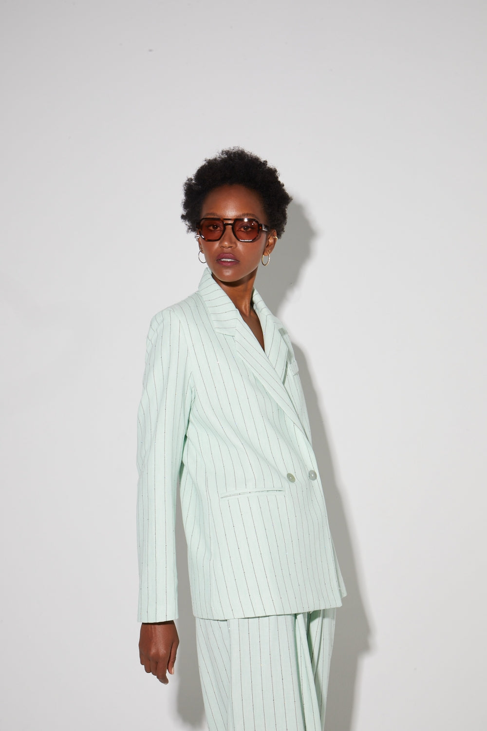 Ema Éclat Mint Blazer, Made In Italy